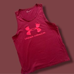 Under Armour Burgundy Tank Top